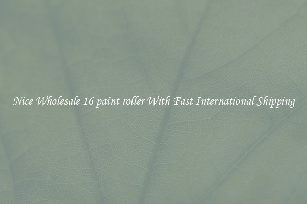 Nice Wholesale 16 paint roller With Fast International Shipping