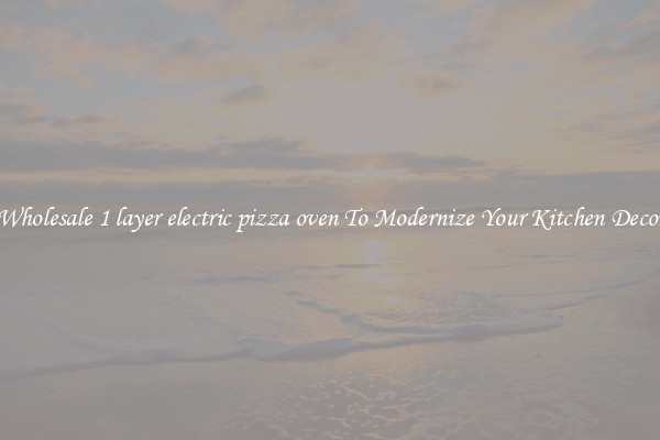 Wholesale 1 layer electric pizza oven To Modernize Your Kitchen Decor