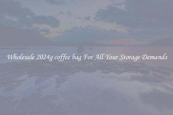 Wholesale 2024g coffee bag For All Your Storage Demands